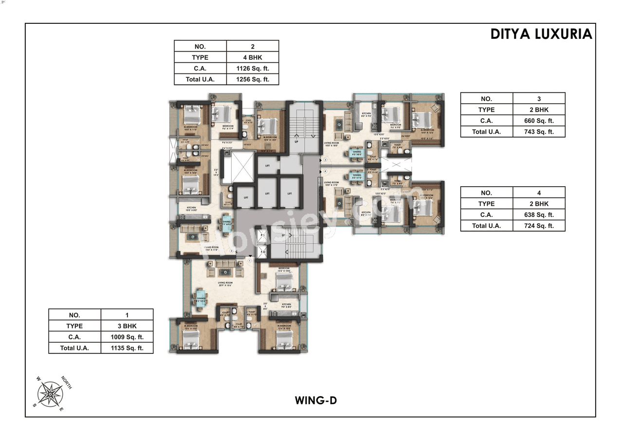 Ditya Luxuria Floor plan 9