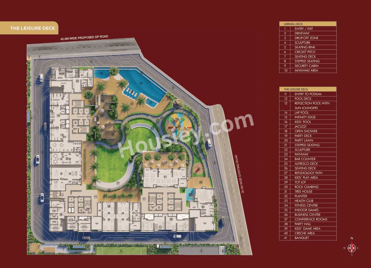 Dosti Wagle Floor plan 1
