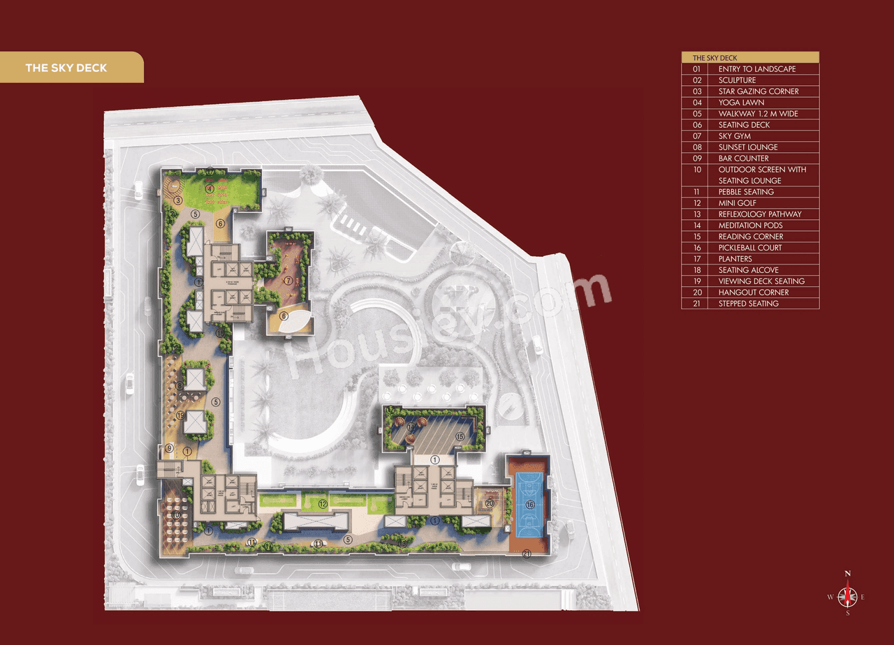 Dosti Wagle Floor plan 2