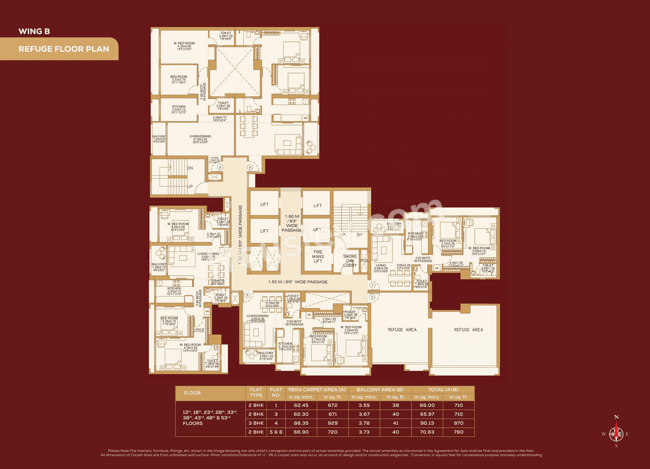 Dosti Wagle Floor plan 6