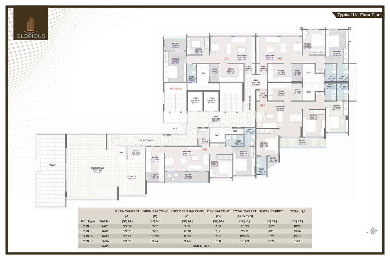 Dream Glorious Floor plan 1