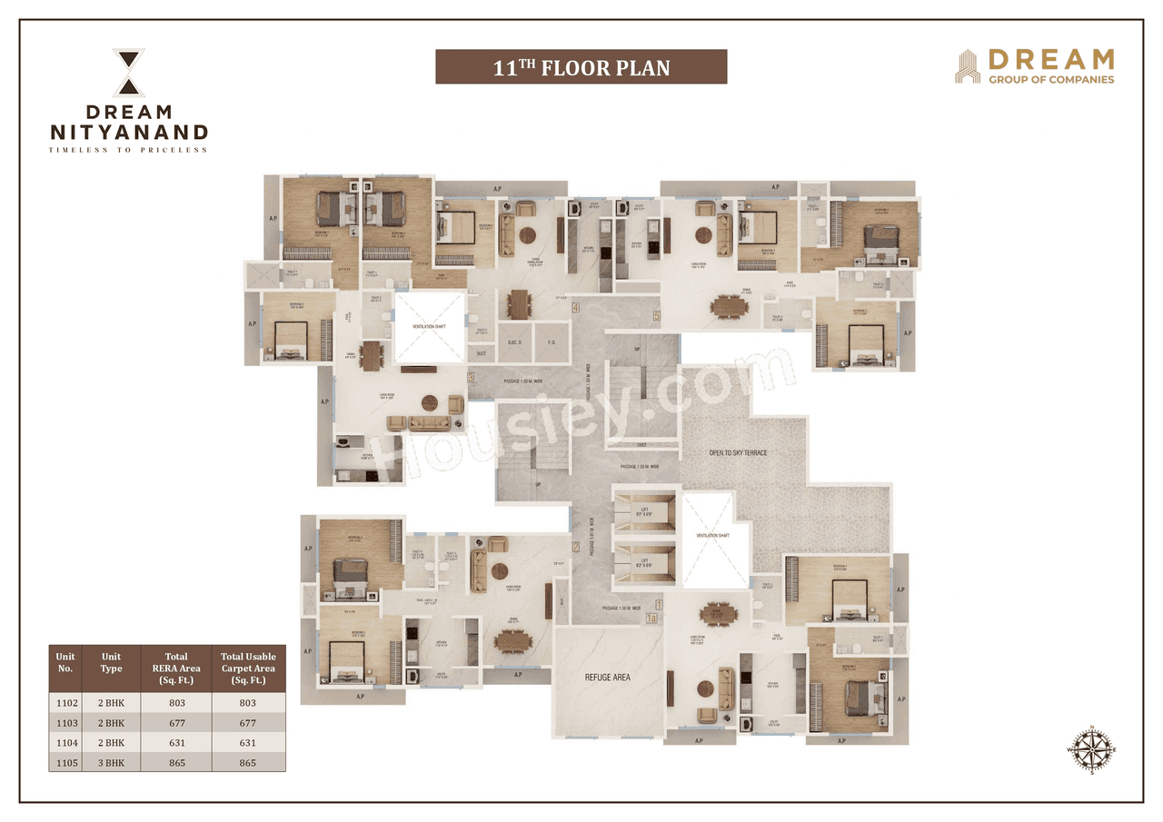 Dream Nityanand Floor plan 8