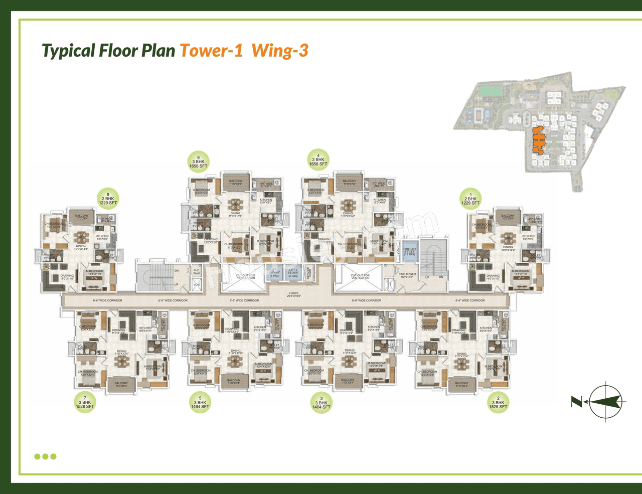 DSR Parkway Floor plan 2
