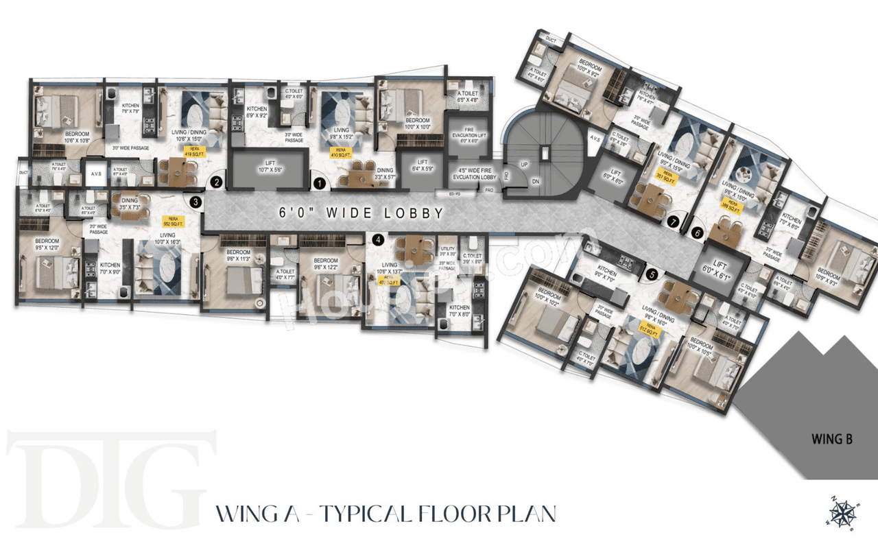 DTG Ashford Floor plan 1