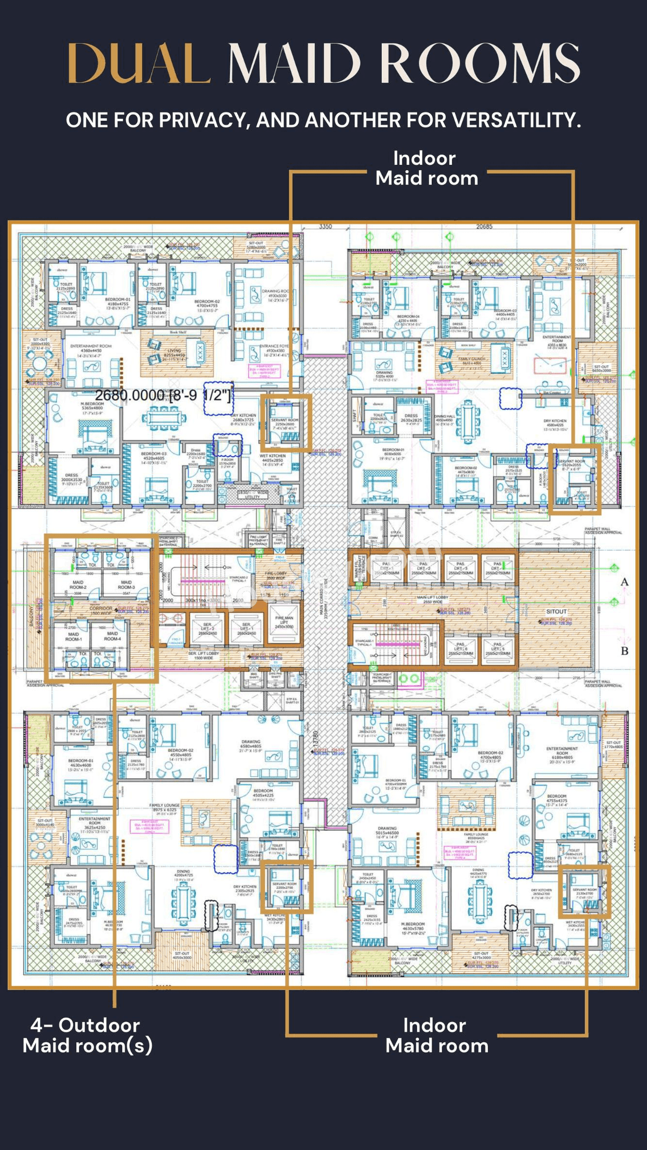 E-Infra Skyven Floor plan 2