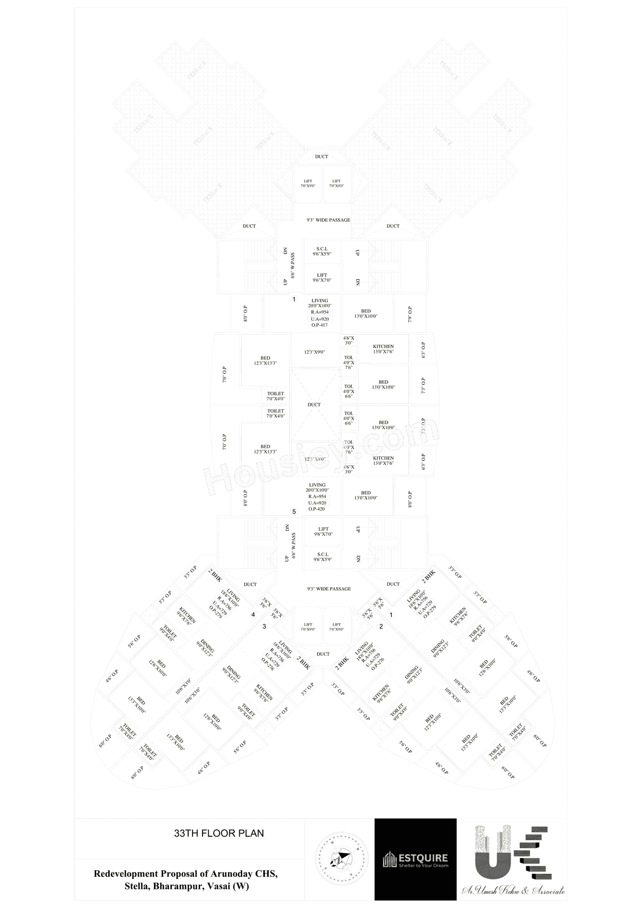 Estquire Arunoday Floor plan 2
