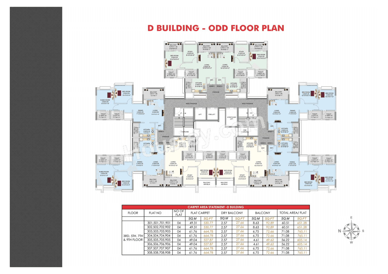 Ganga Amber Phase 2 Floor plan 3