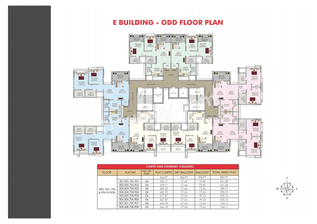 Ganga Amber Phase 2 Floor plan 6