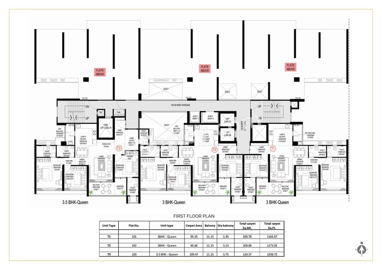 Ganga Imperia Floor plan 1