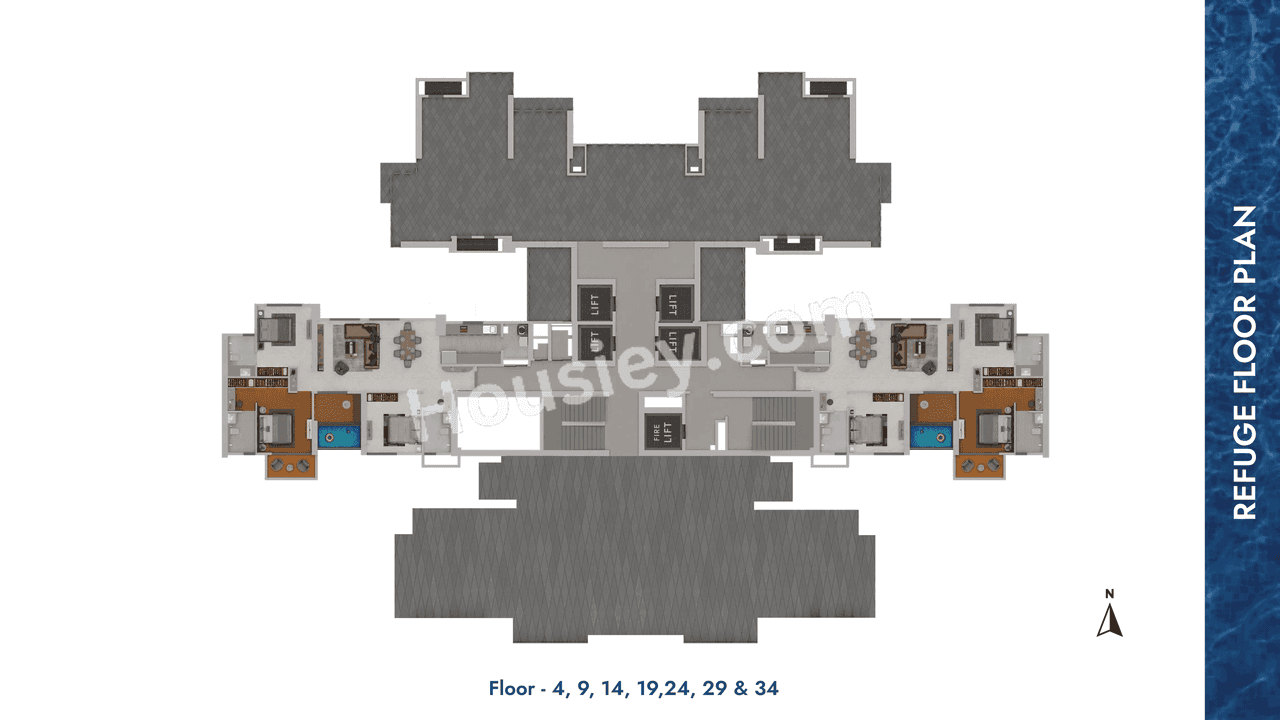 Gera Avive Towers Floor plan 1