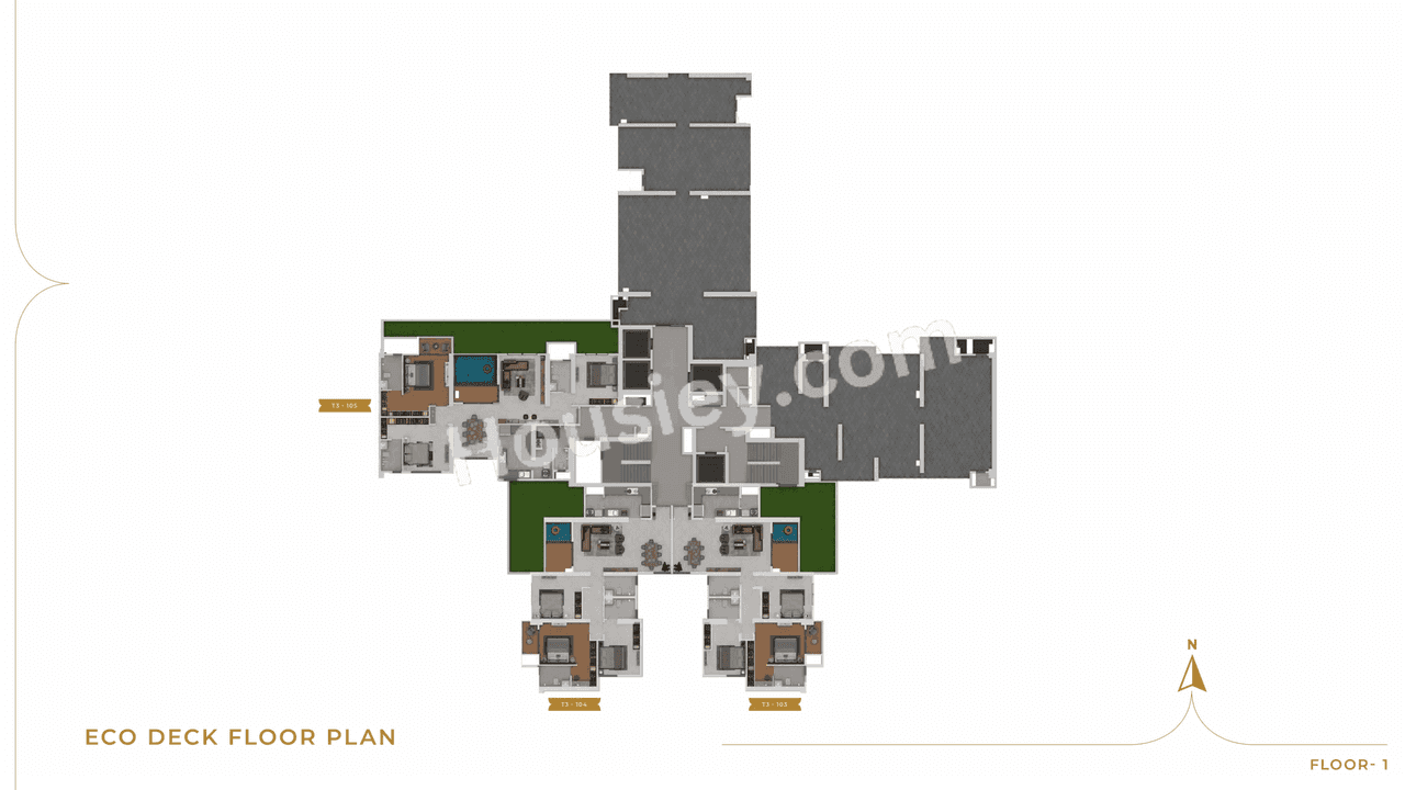 Gera Avive Towers Floor plan 6
