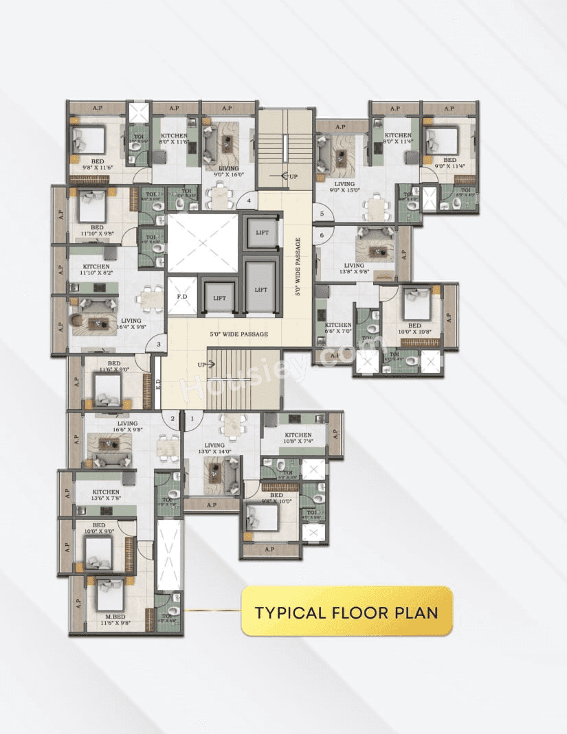 Gladiolus Crown Floor plan 1