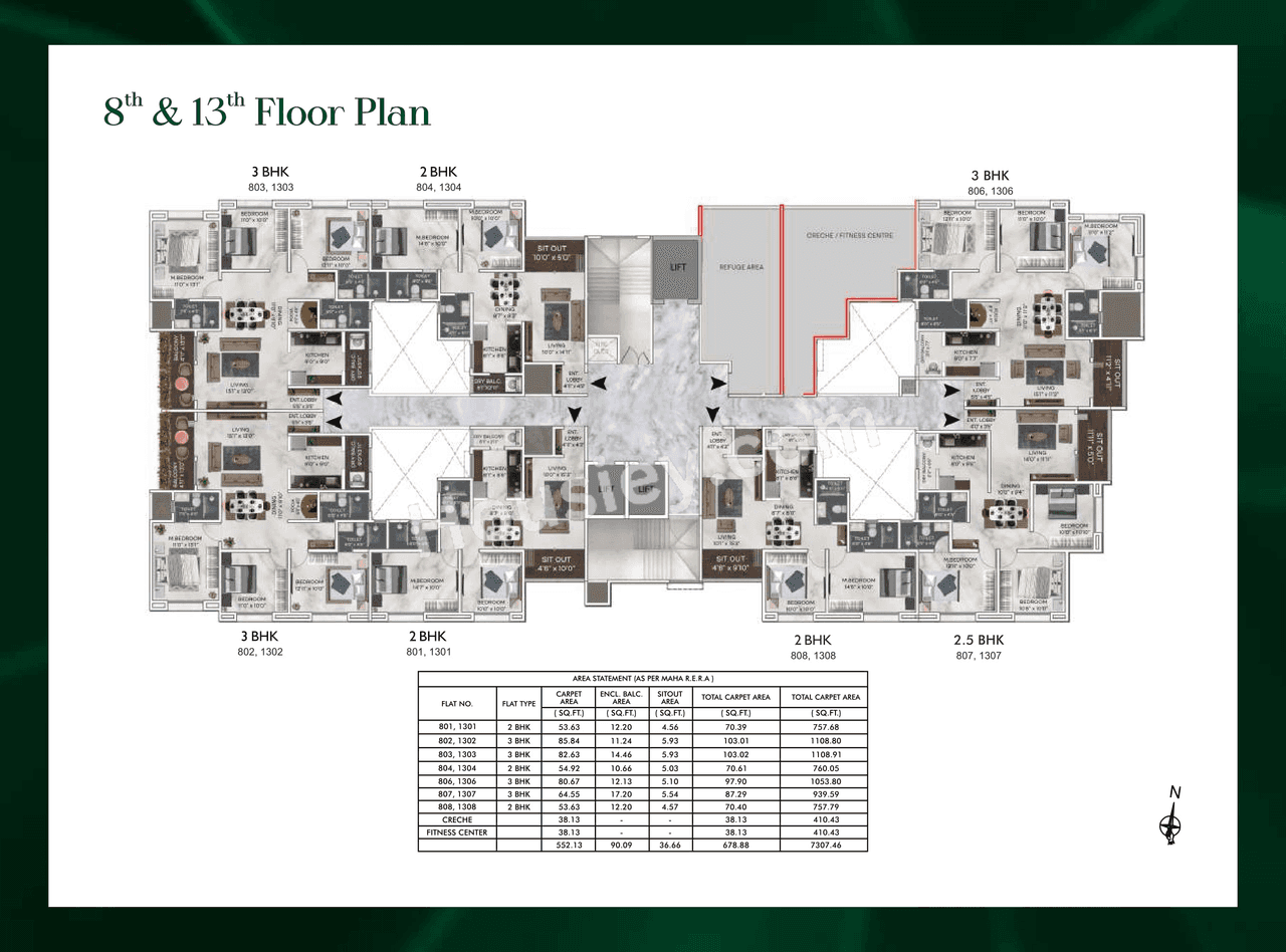 Global Serenity Floor plan 3