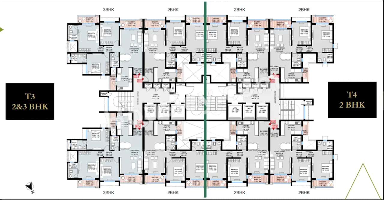Godrej Emerald Waters Floor Plan