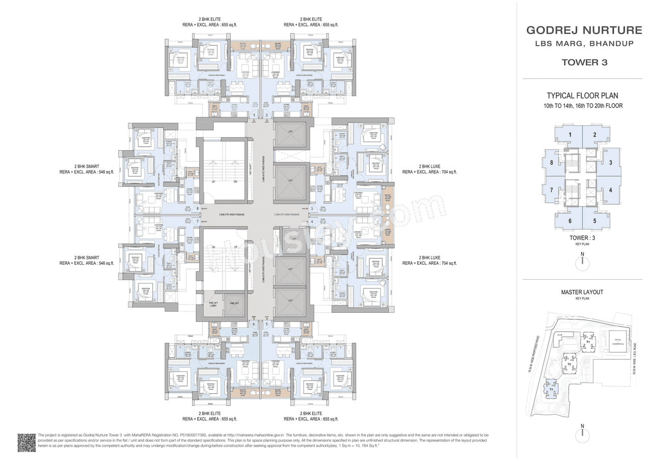 Godrej Bhandup Floor plan 1