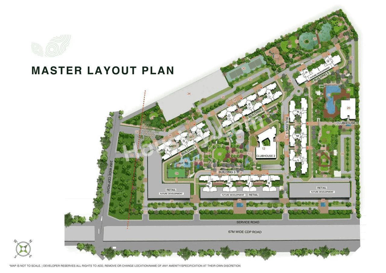 Godrej Budigere Cross Floor Plan