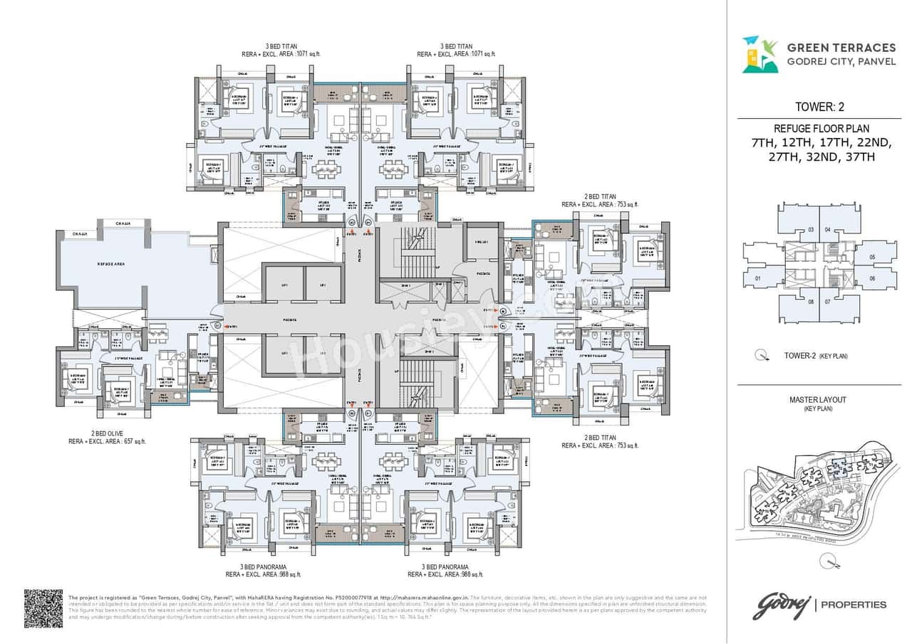 Godrej Green Terraces Floor plan 3