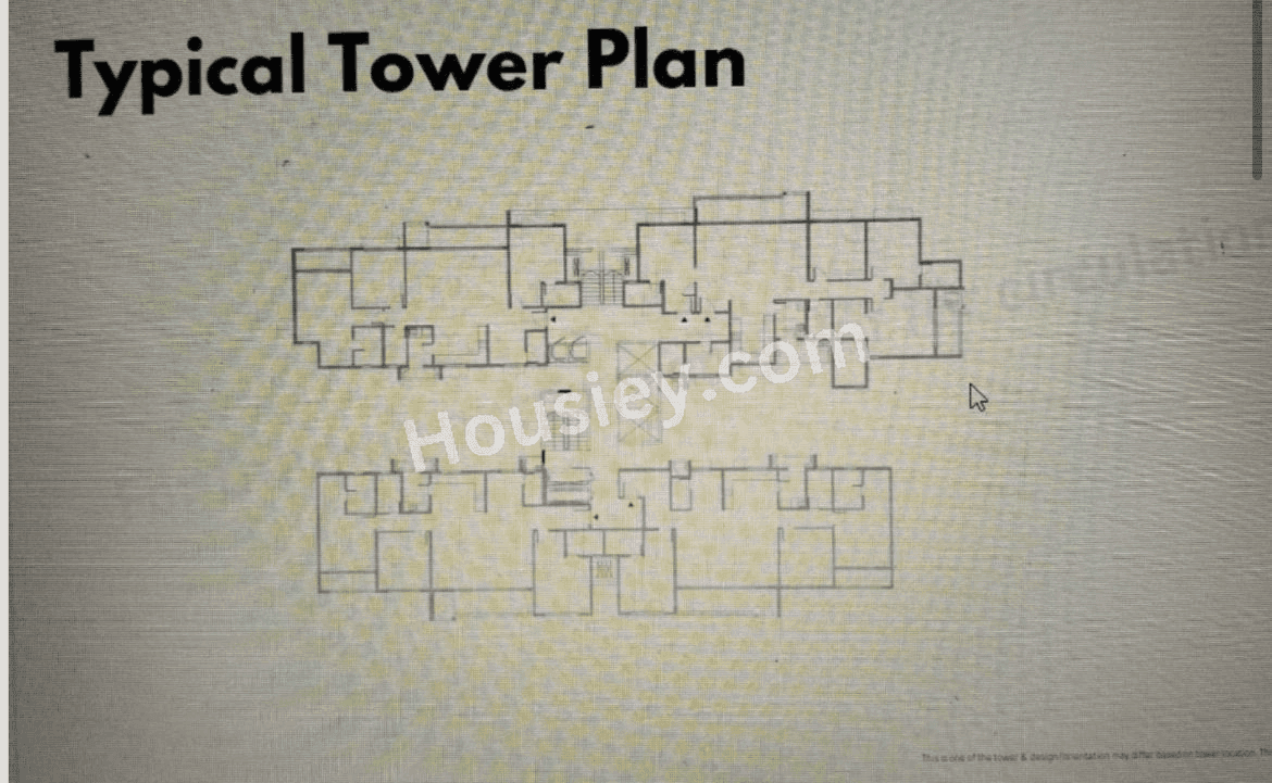 Godrej Lakeside Orchard Floor plan 1