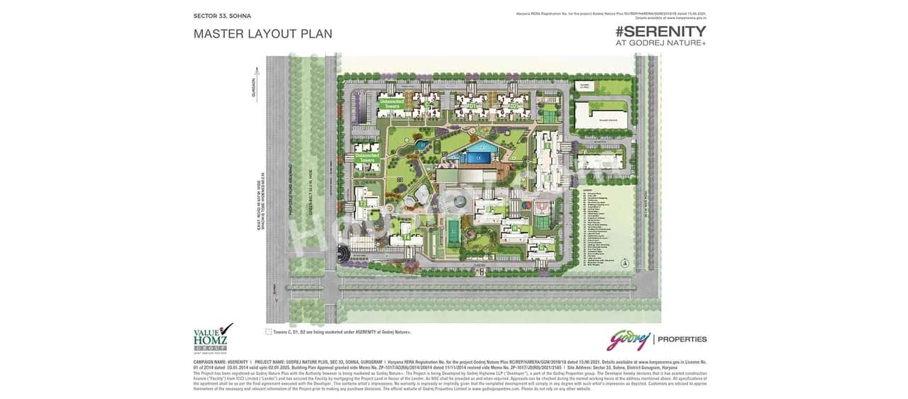 Godrej Nature Plus Master Plan