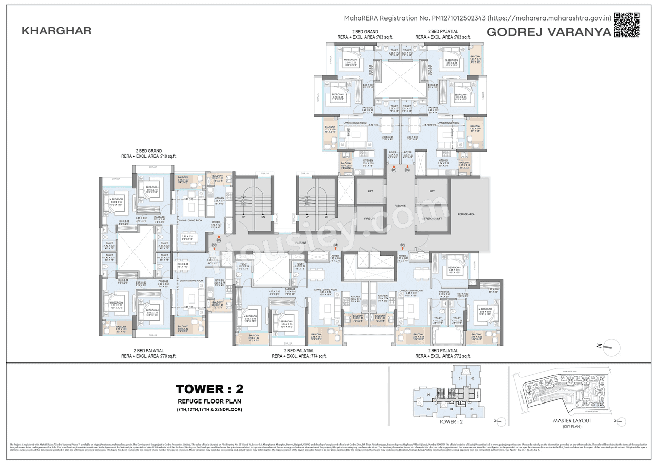 Godrej Varanya Floor plan 3