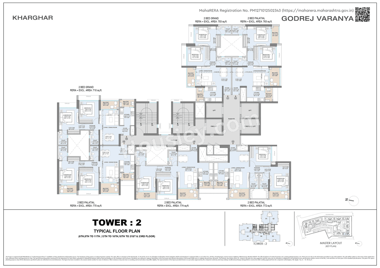 Godrej Varanya Floor plan 4