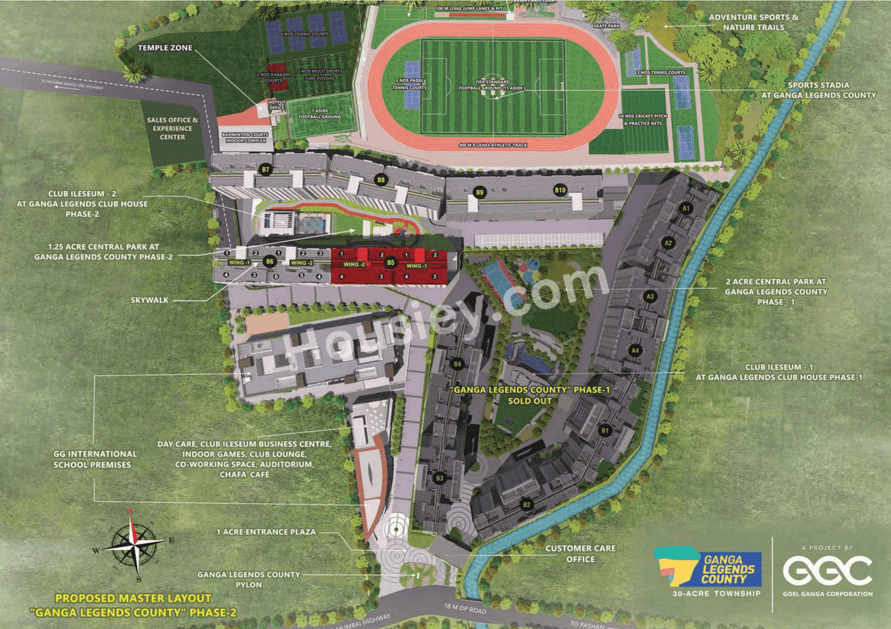 Goel Ganga Legends County Master Plan