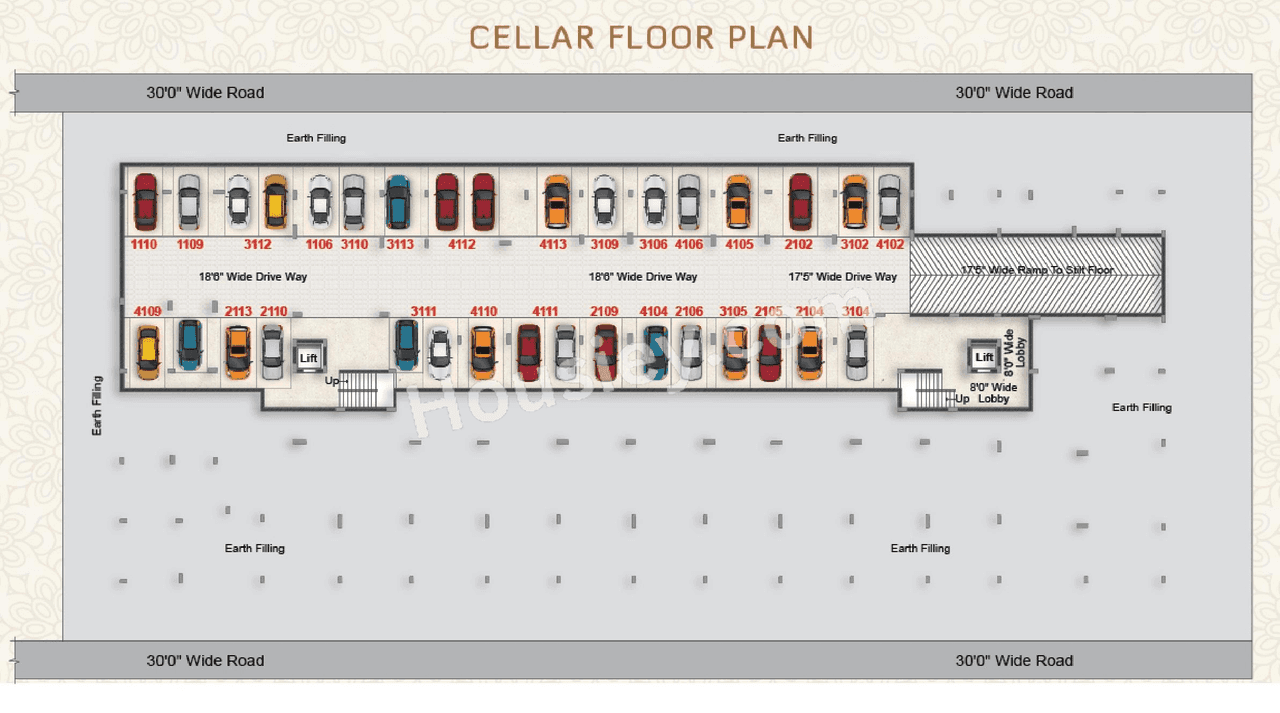 Greater Infra Honesty Floor plan 1