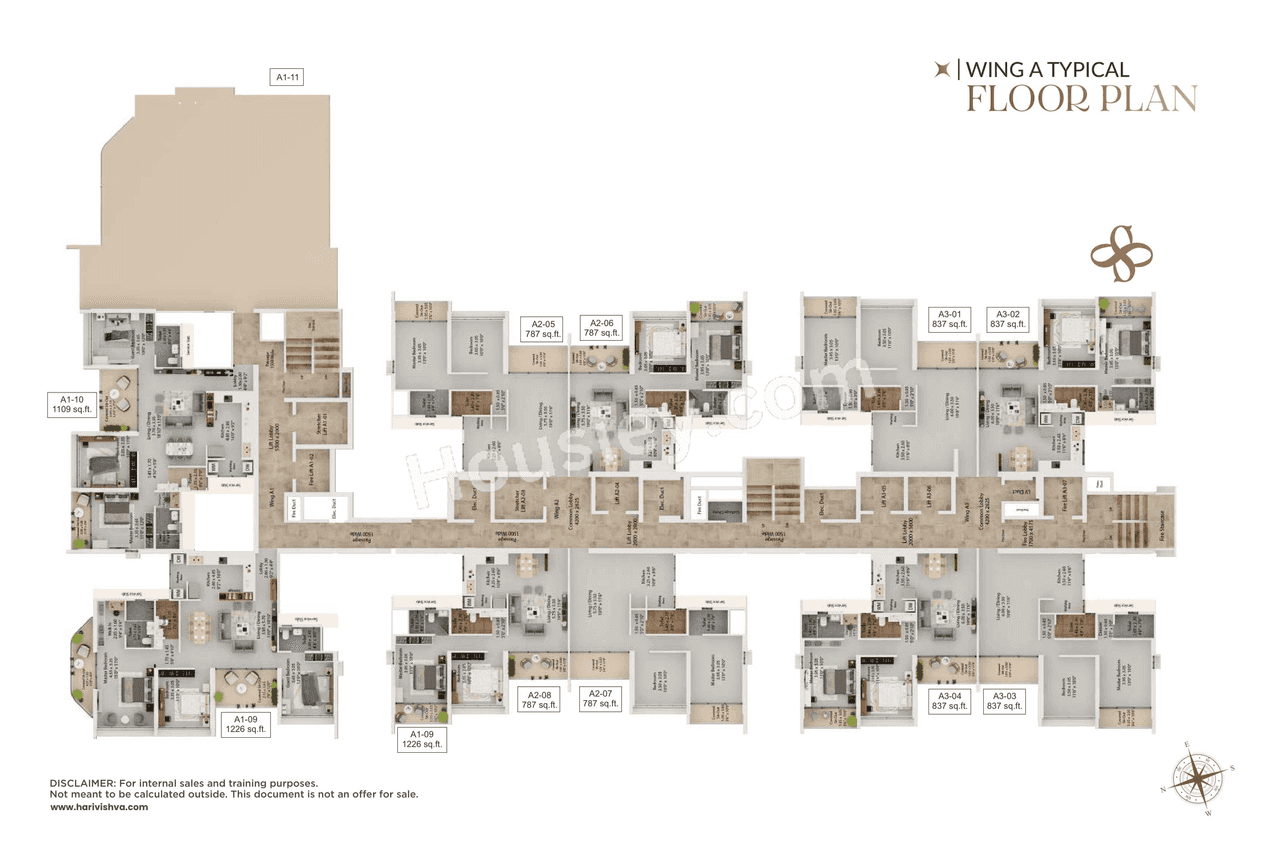 Harivishva Skyfinia Floor Plan