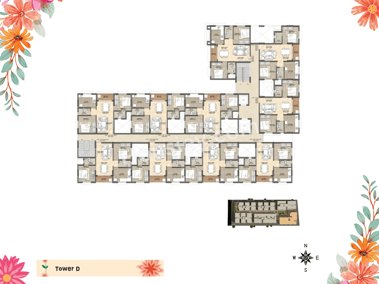 HiLiving Evita Floor plan 4