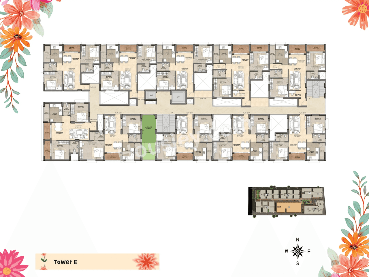 HiLiving Evita Floor plan 5