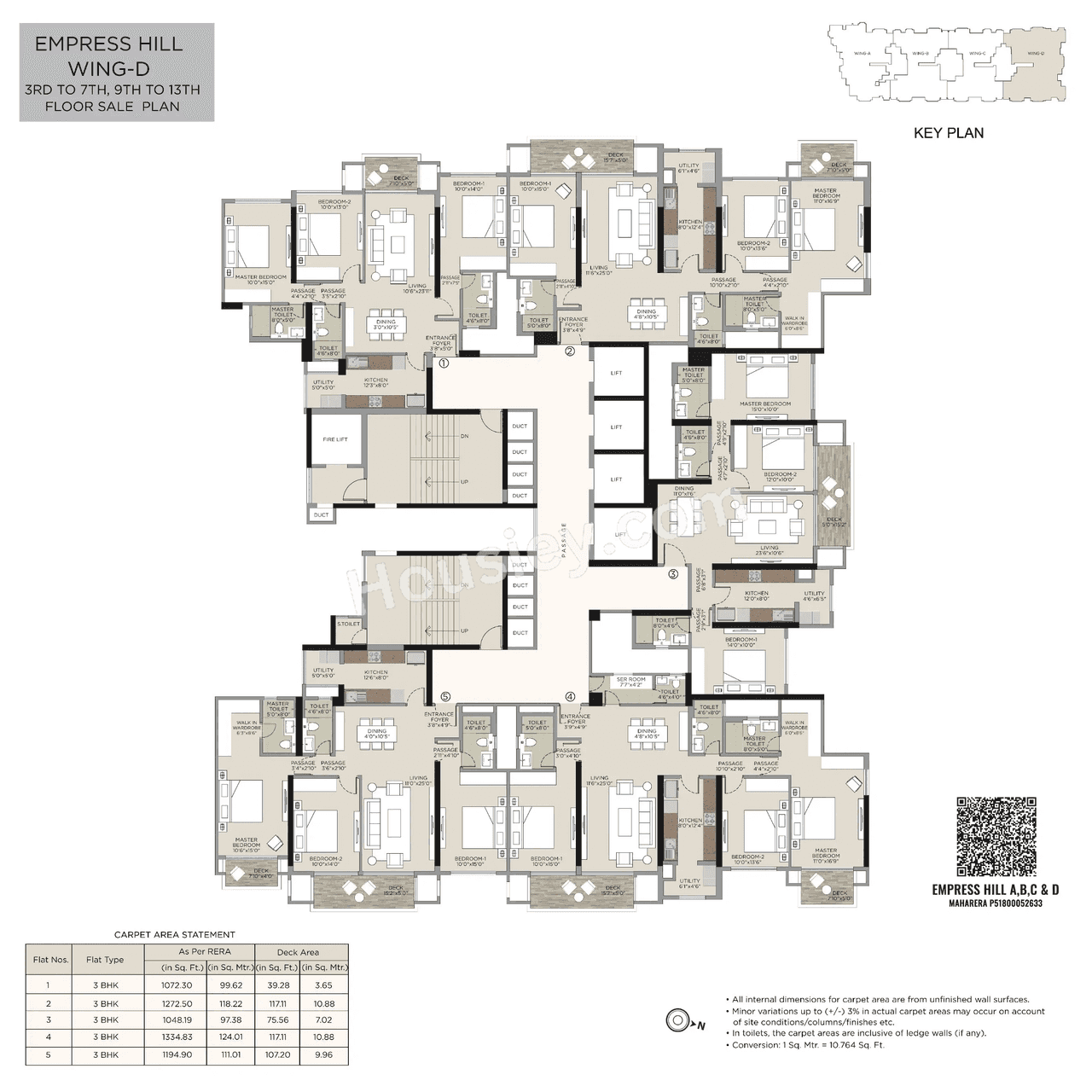 Hiranandani Empress Hill Floor plan 1