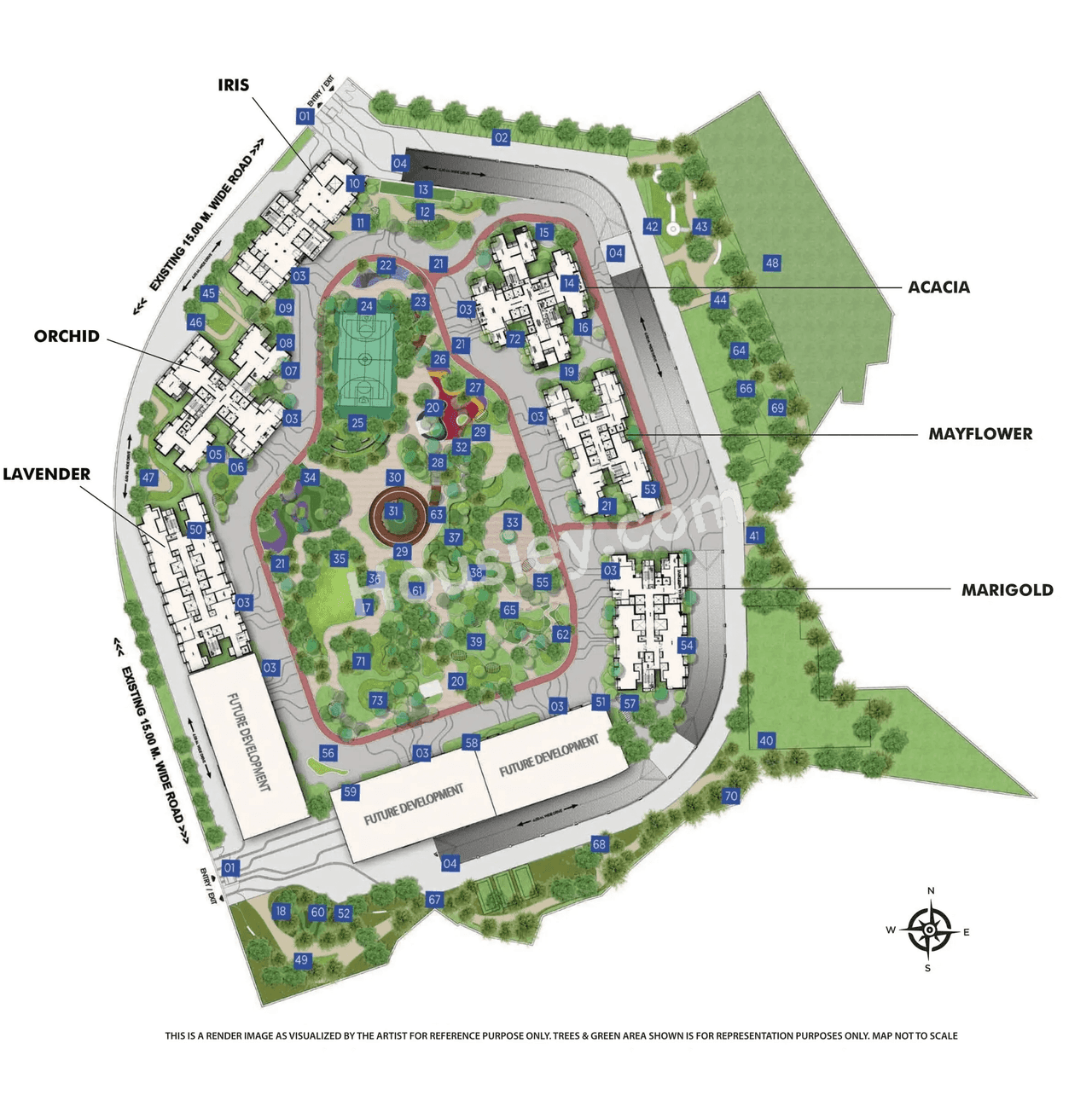 Hiranandani Fortune City Master Plan