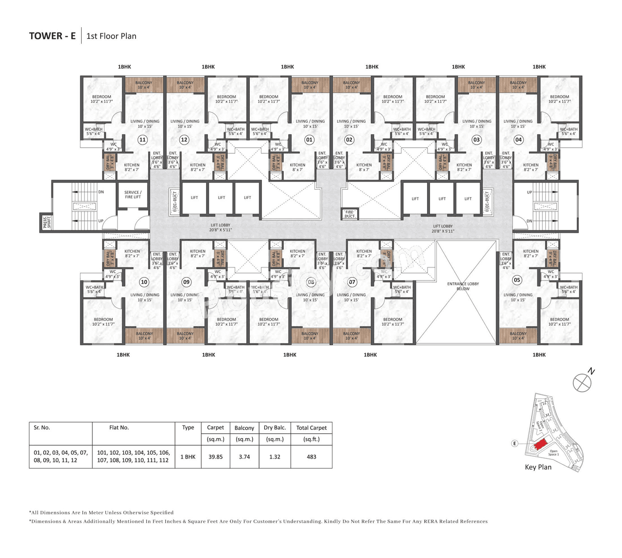 Hiranandani & Krisala Everland Floor plan 10