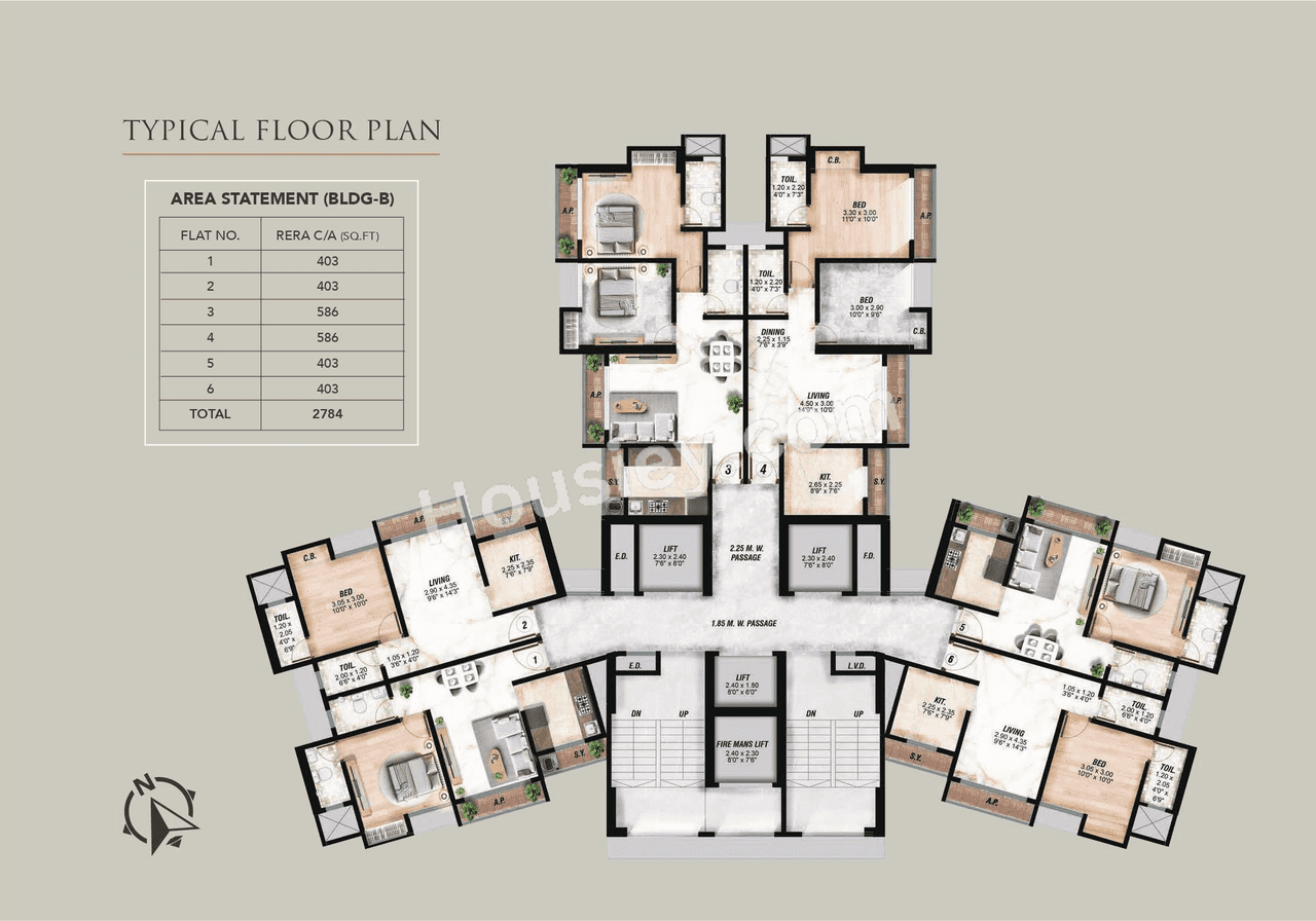 Horizon Pearl Phase 2 Floor plan 5