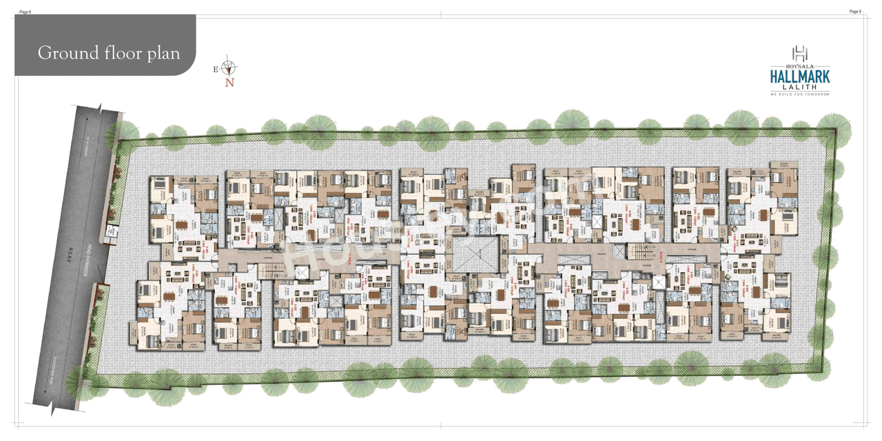Hoysala Hallmark Lalith Floor Plan