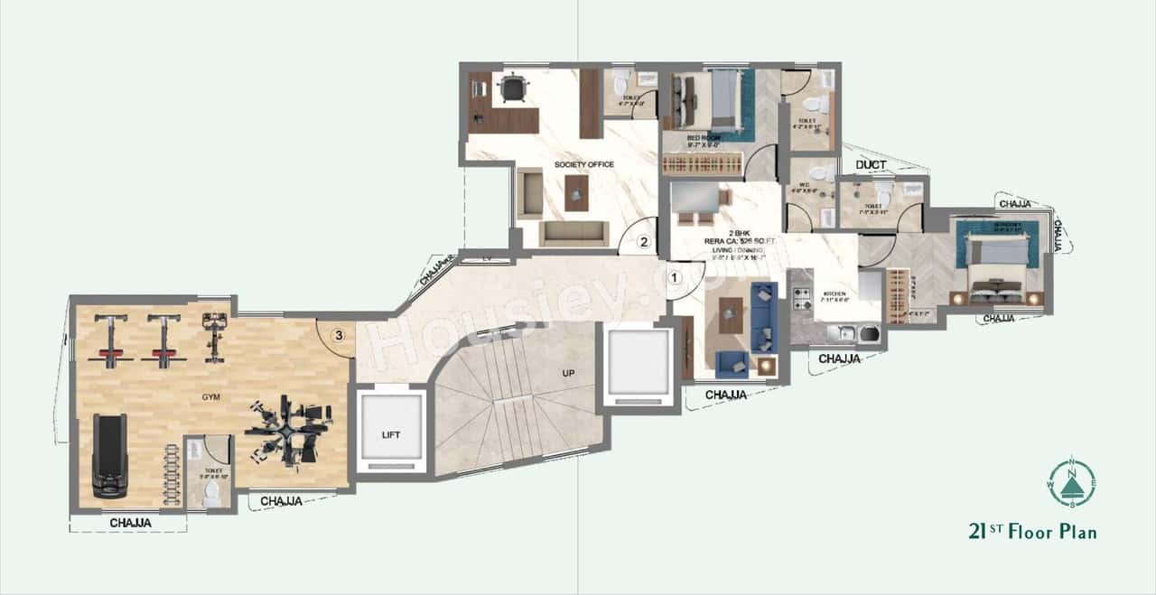 HS Emerald Floor plan 1