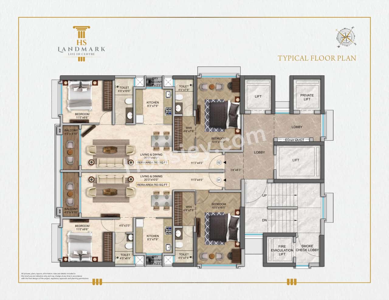 HS Landmark Floor plan 2