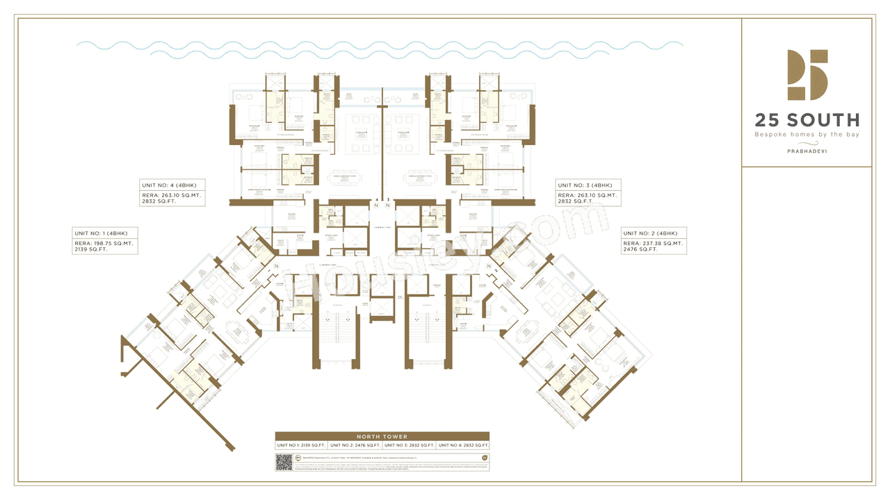Hubtown 25 South Floor plan 6