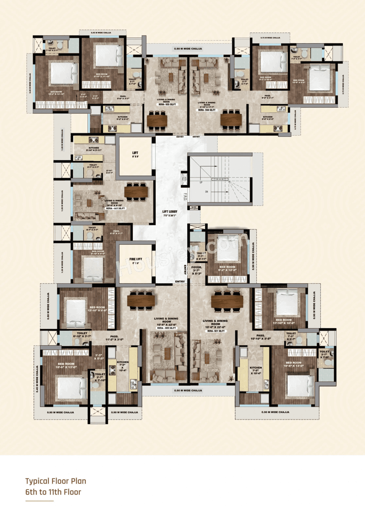 Indumani Heights Floor plan 1