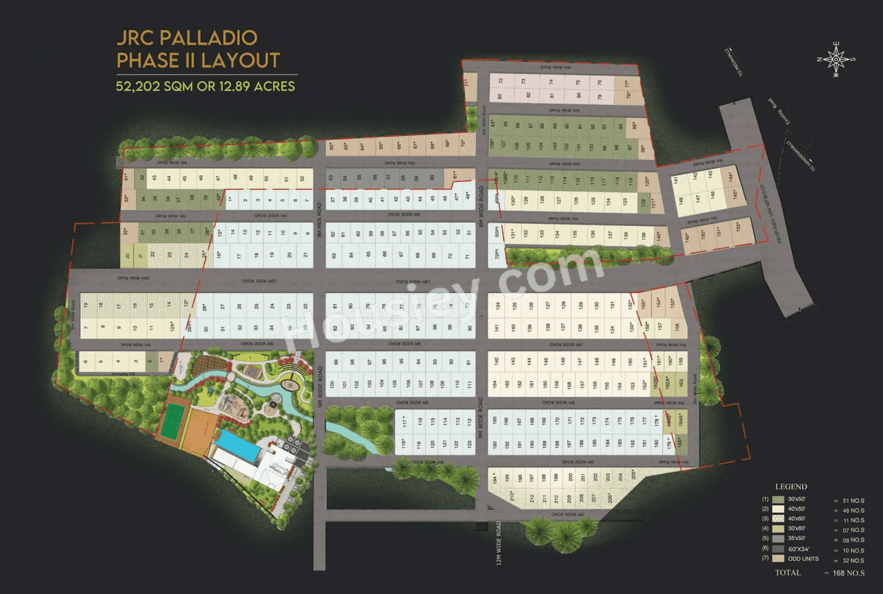 JRC Palladio Phase II Floor Plan