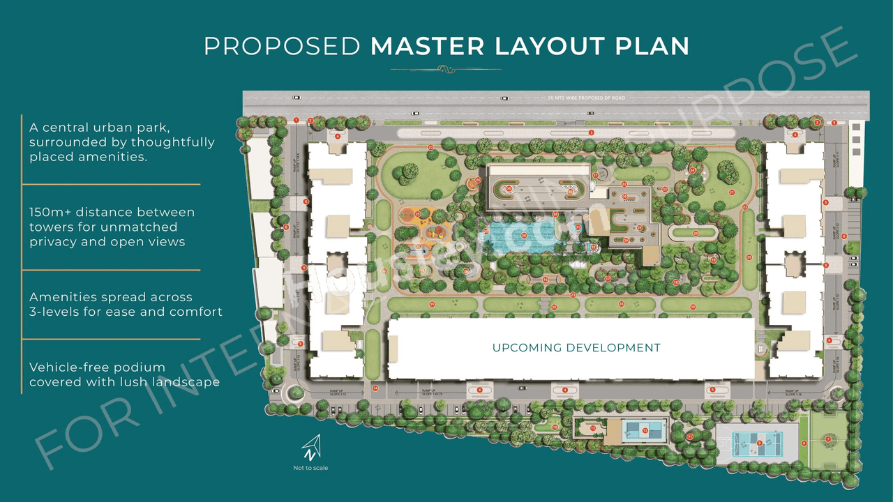 K Raheja Vistas Master Plan