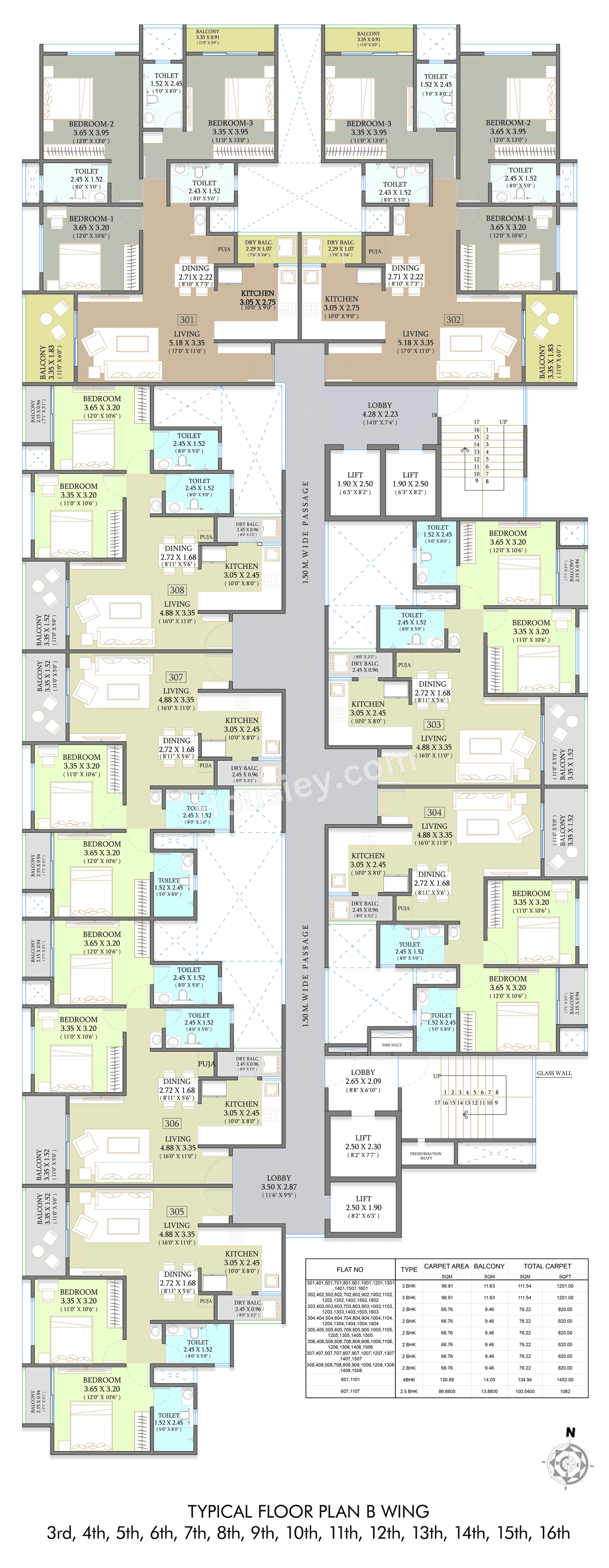 Kakkad Ambiience Vivanta Floor plan 2