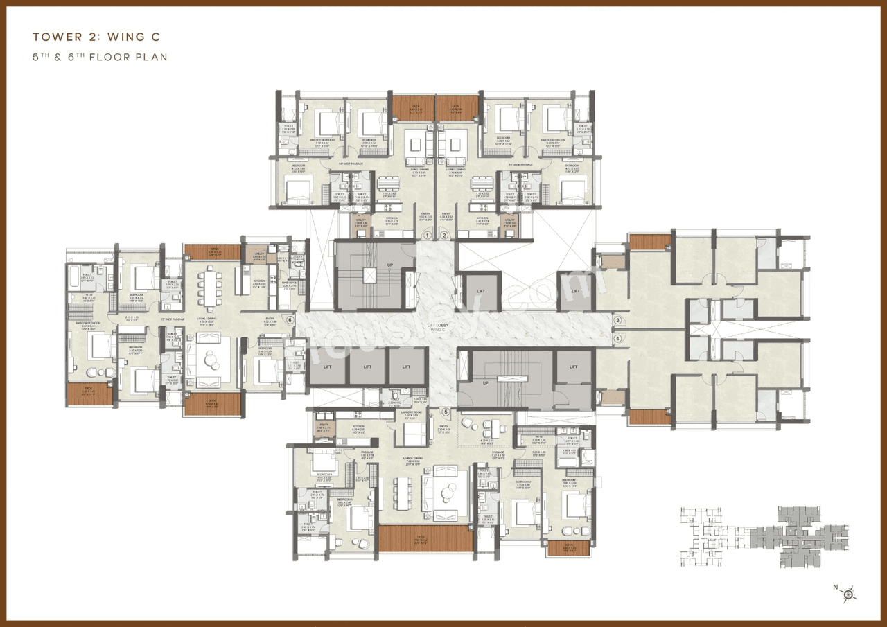Kalpataru Vian Floor plan 2