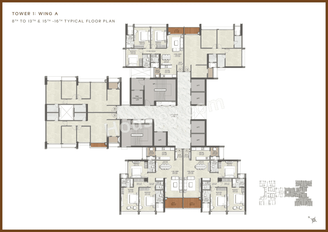 Kalpataru Vian Floor plan 6