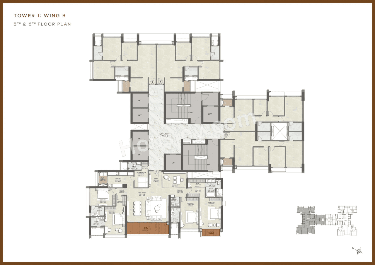 Kalpataru Vian Floor plan 7