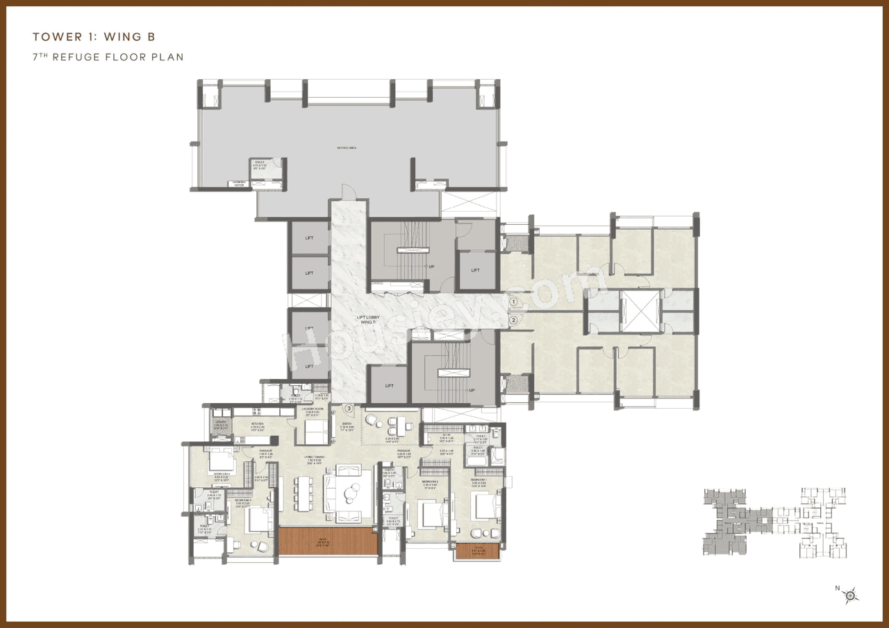 Kalpataru Vian Floor plan 9