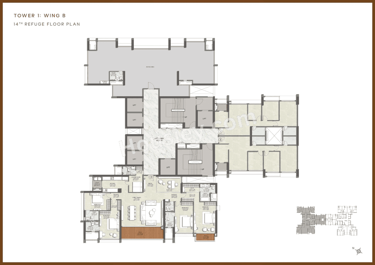 Kalpataru Vian Floor plan 10