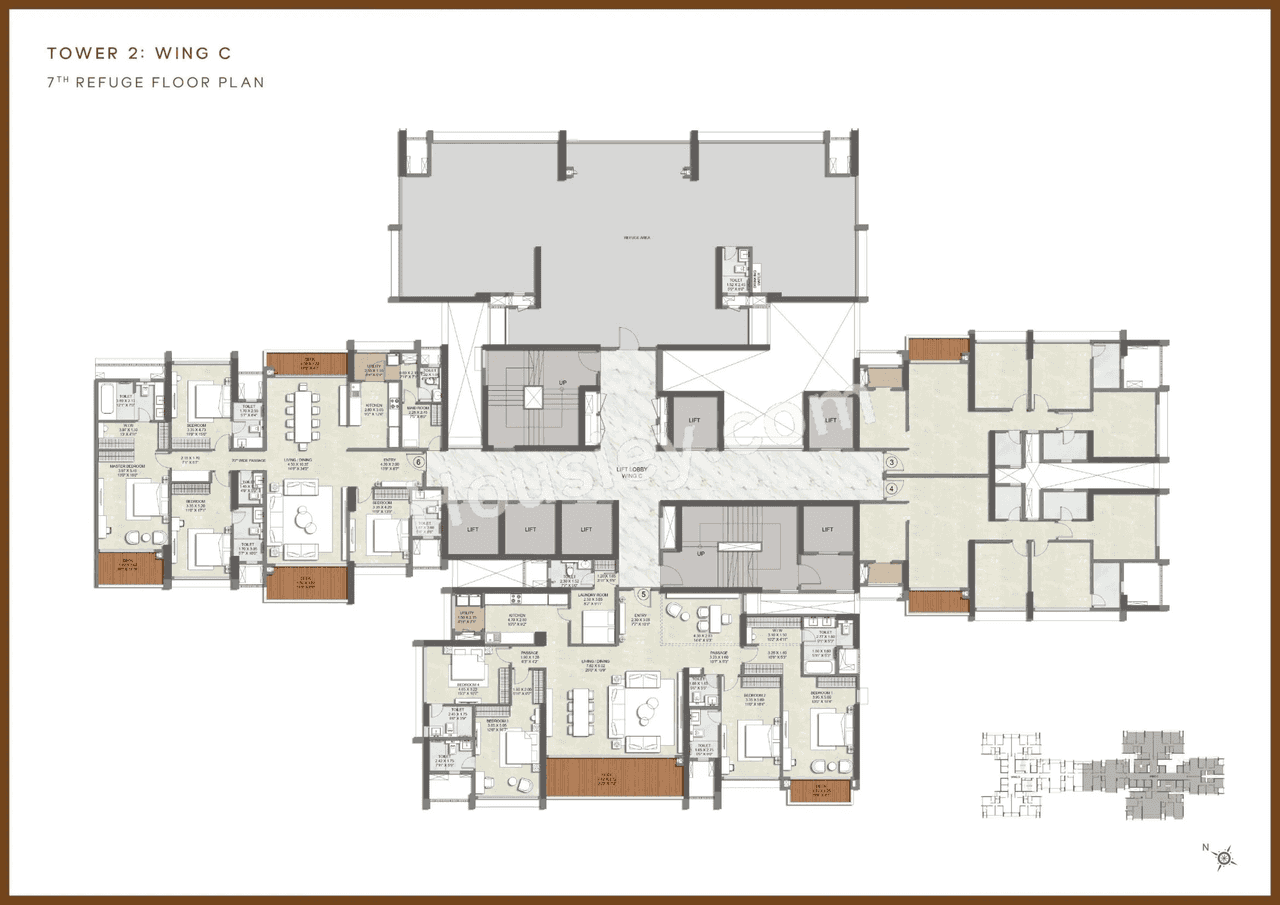 Kalpataru Vian Floor plan 11