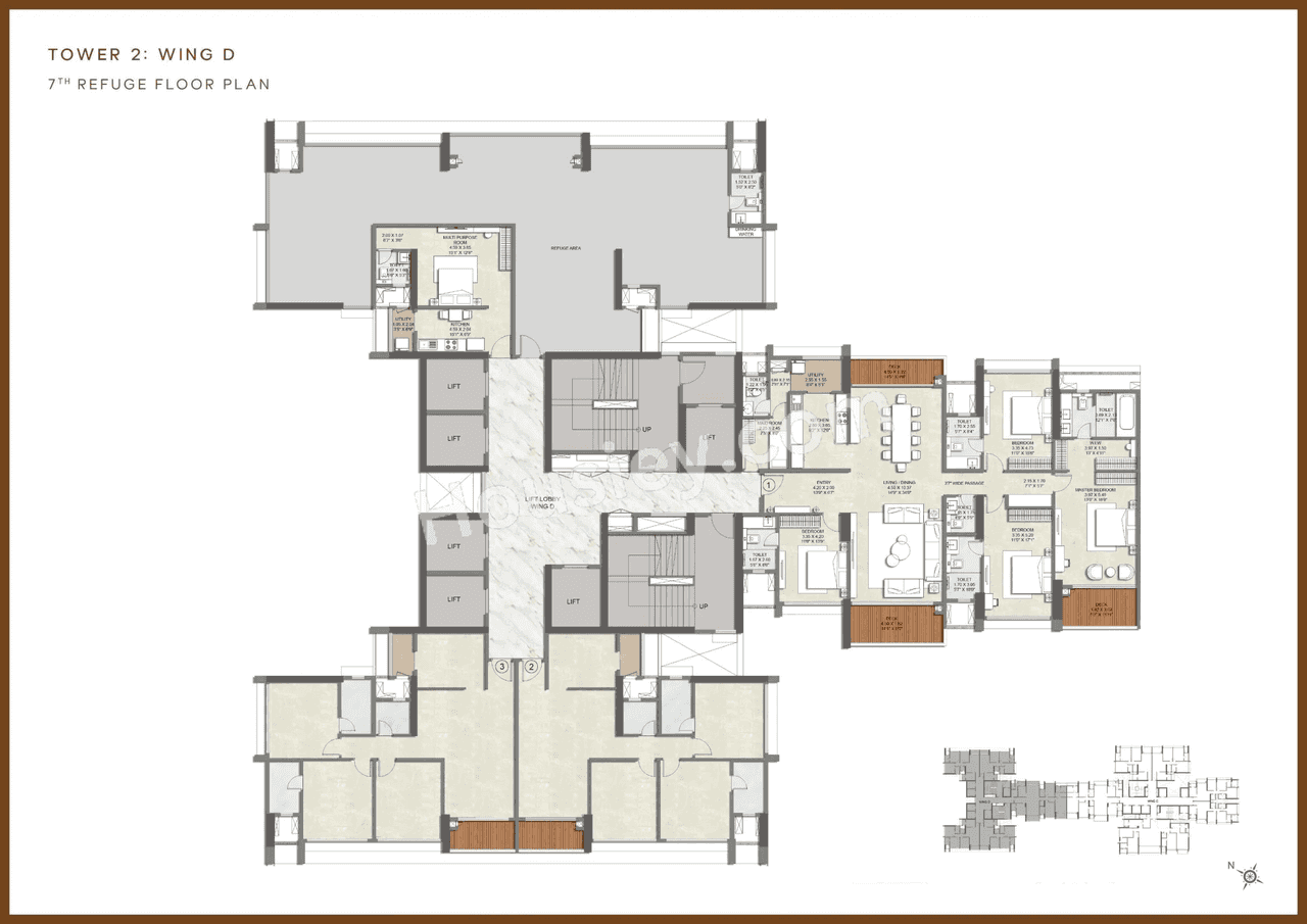 Kalpataru Vian Floor plan 15