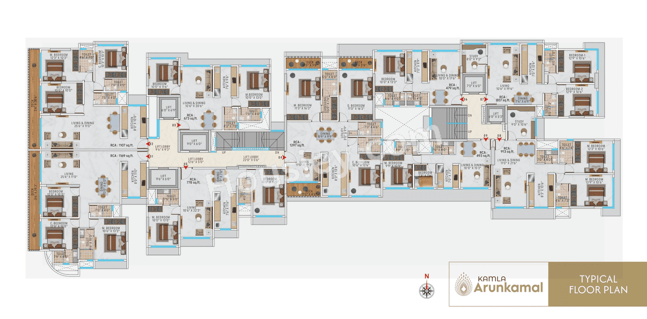 Kamla Arunkamal Floor plan 2